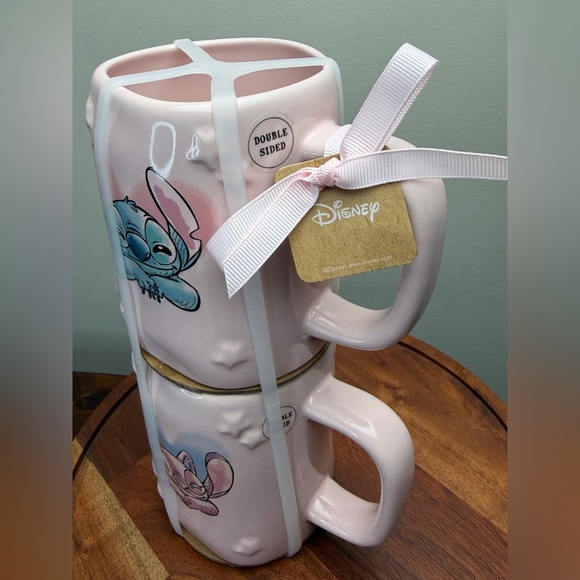 RAE DUNN Disney COSMIC CUTIES & SPACEY SWEETIES mug set, NWT - Picture 7 of 10